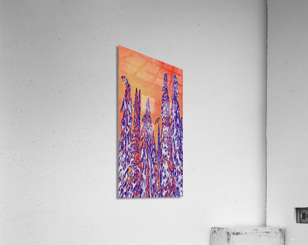 Alpenglow Pause Acrylic Print