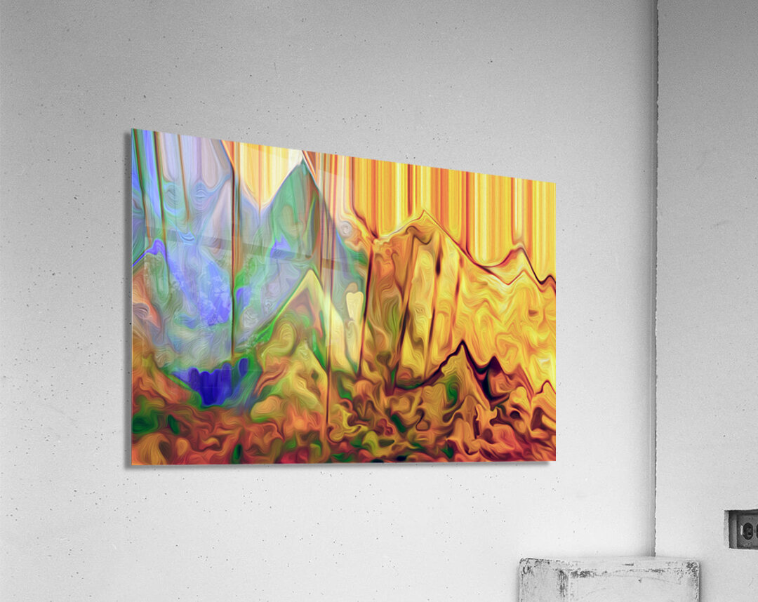 autumn in the alpine Acrylic Print