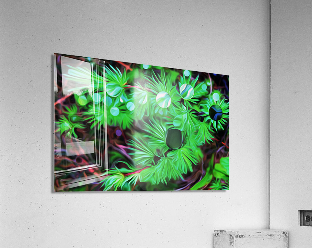 the black pearl of grose morne Acrylic Print