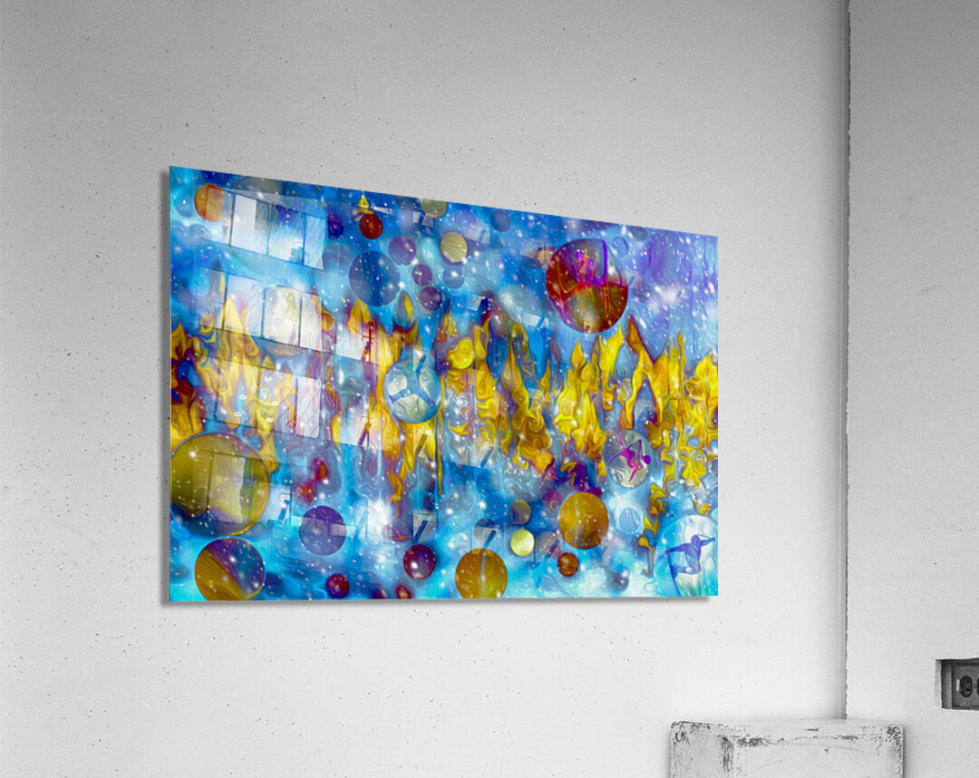 seasonal bubbles waiting to burst Acrylic Print