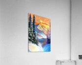 monashee mind tricks : landscape orientation   Acrylic Print