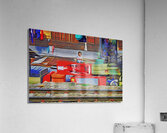 out the window Indo high speed cola conundrum  Acrylic Print