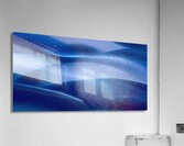 minus 40 midnight moon dust panoramic orientation  Acrylic Print
