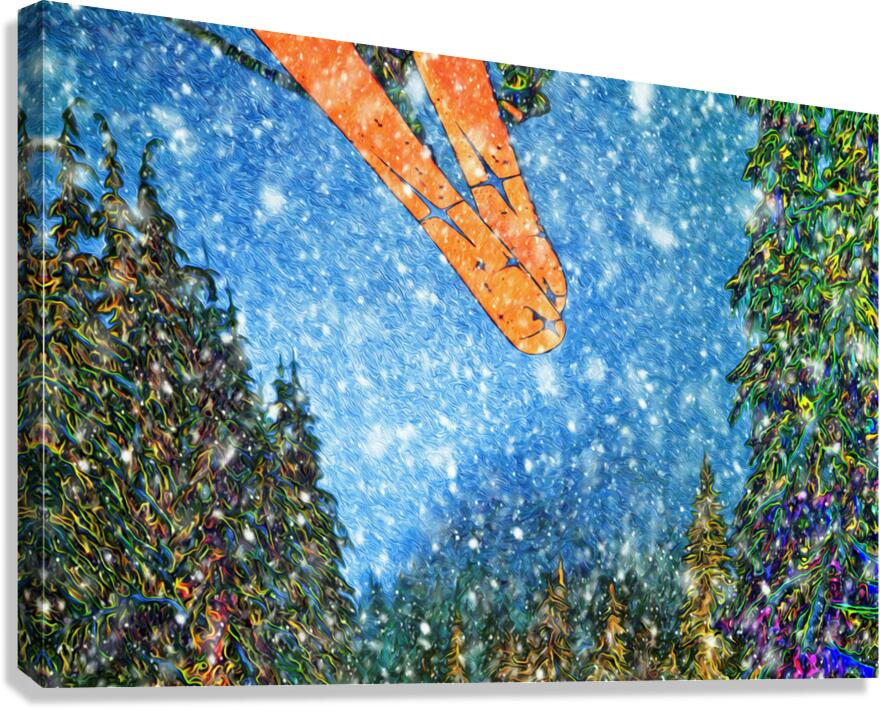 LAST LIGHT ELECTRIC Canvas Print