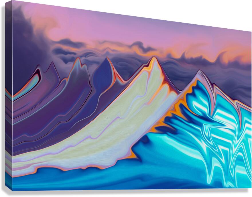 beyond the frines Canvas Print