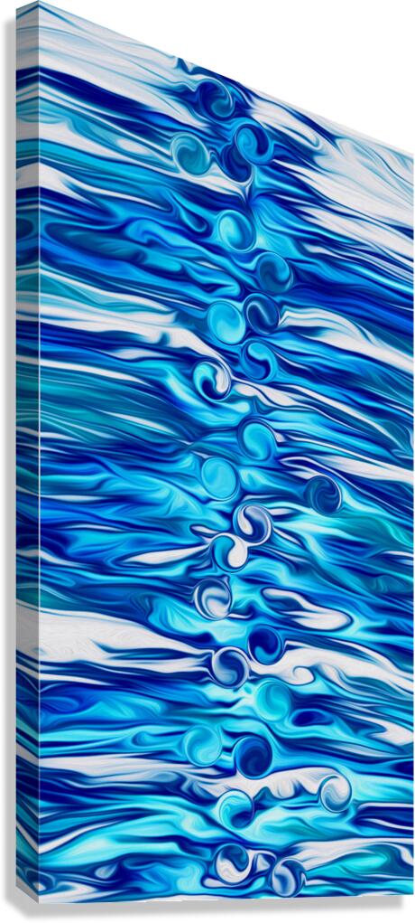 just below the surface tensions  Canvas Print