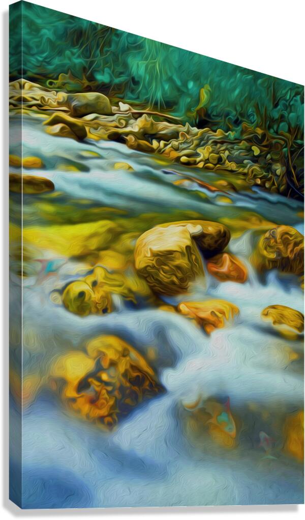 kootenai time iquid assets Canvas Print