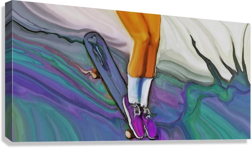 roxy rollahhh Canvas Print