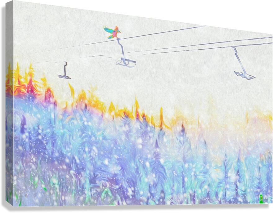 CHAIRWAY TO HEAVEN Canvas Print