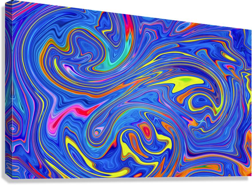 turbulencia  Canvas Print