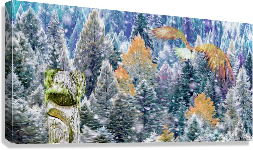 go time : panoramic orientation Canvas Print