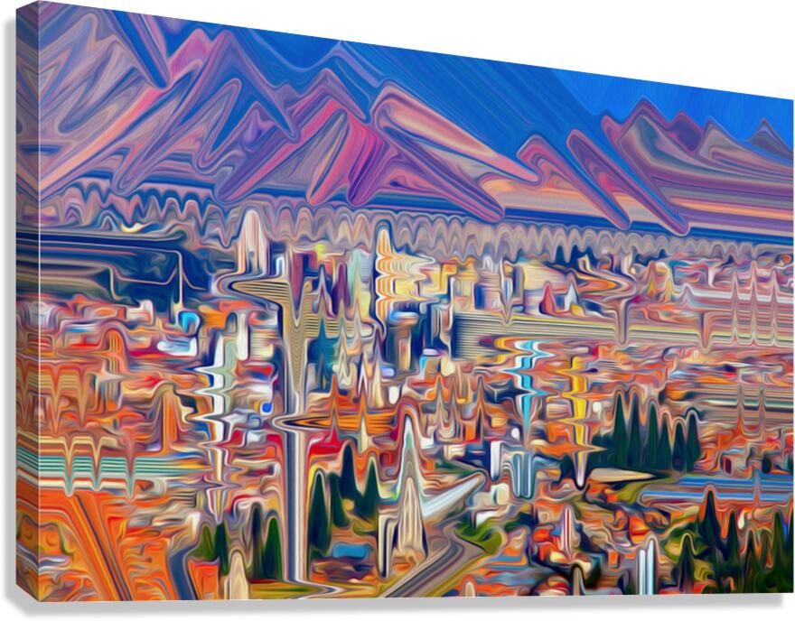 La Paz pazaz  Canvas Print