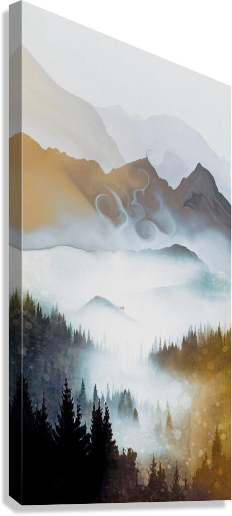 get up to get down Canvas Print