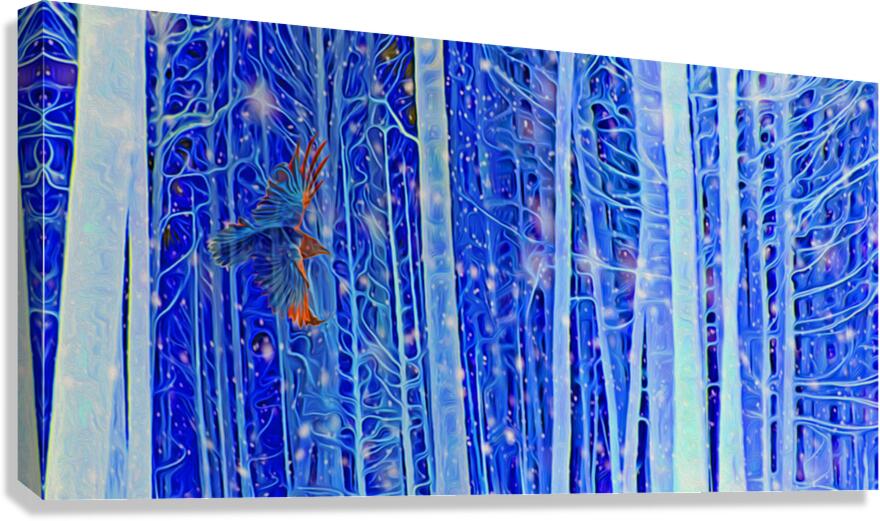 cold burn  Canvas Print