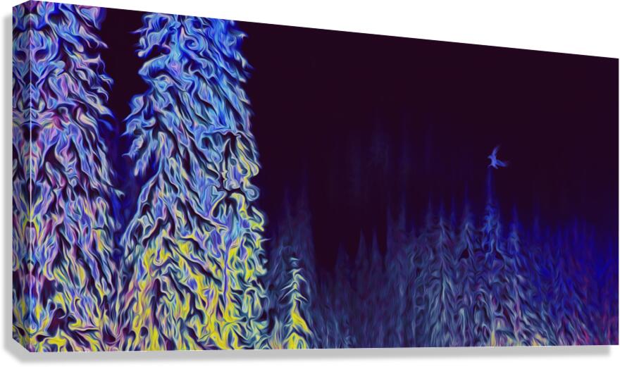 tricksters glow after dark Canvas Print