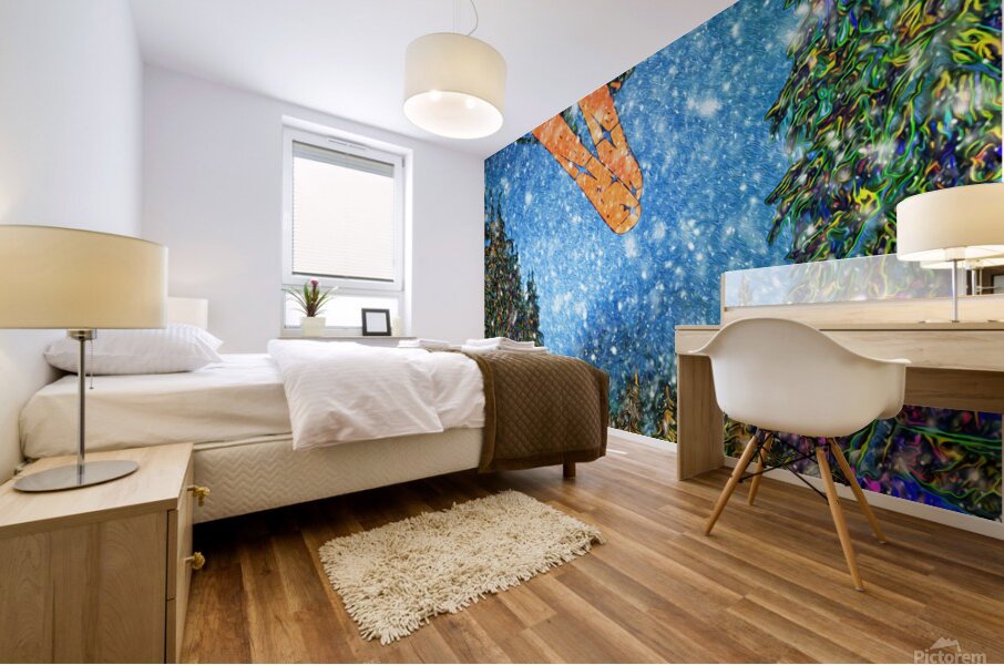 LAST LIGHT ELECTRIC Mural print