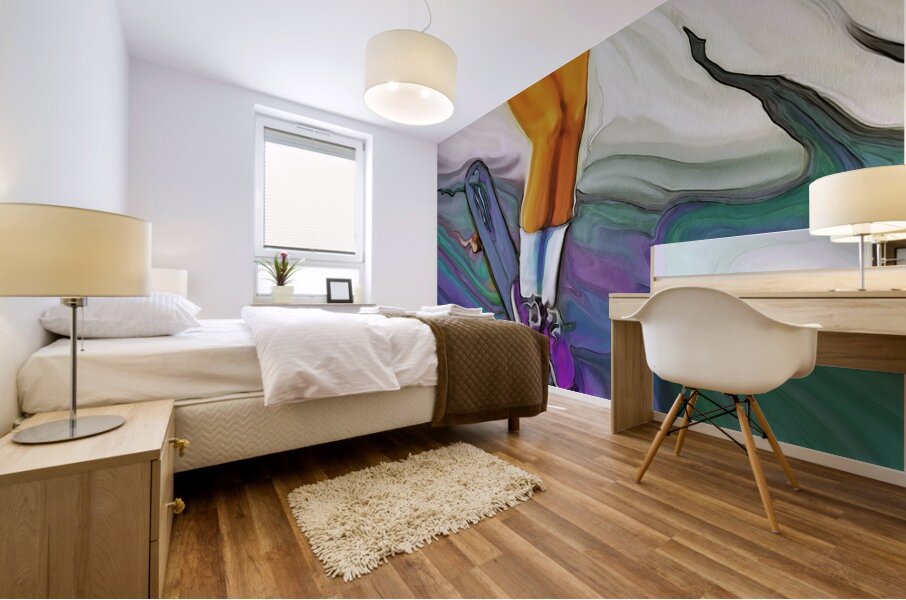 roxy rollahhh Mural print