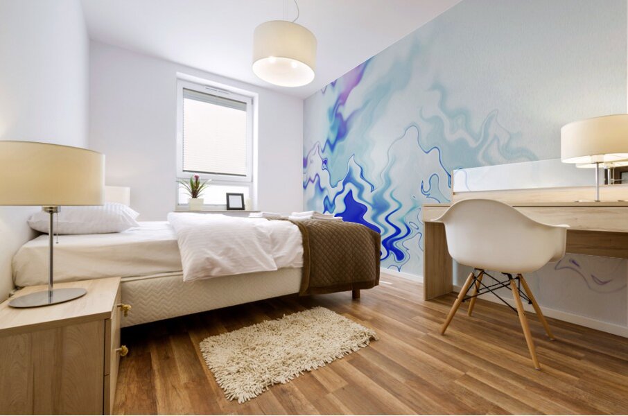 purcell cuddle puddle Mural print