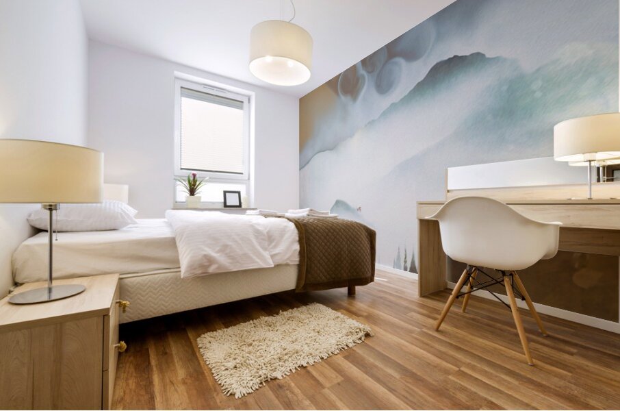 get up to get down Mural print