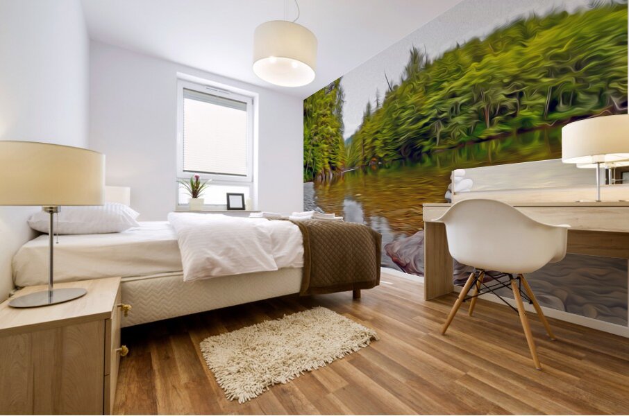 avatar grove balancing act Mural print