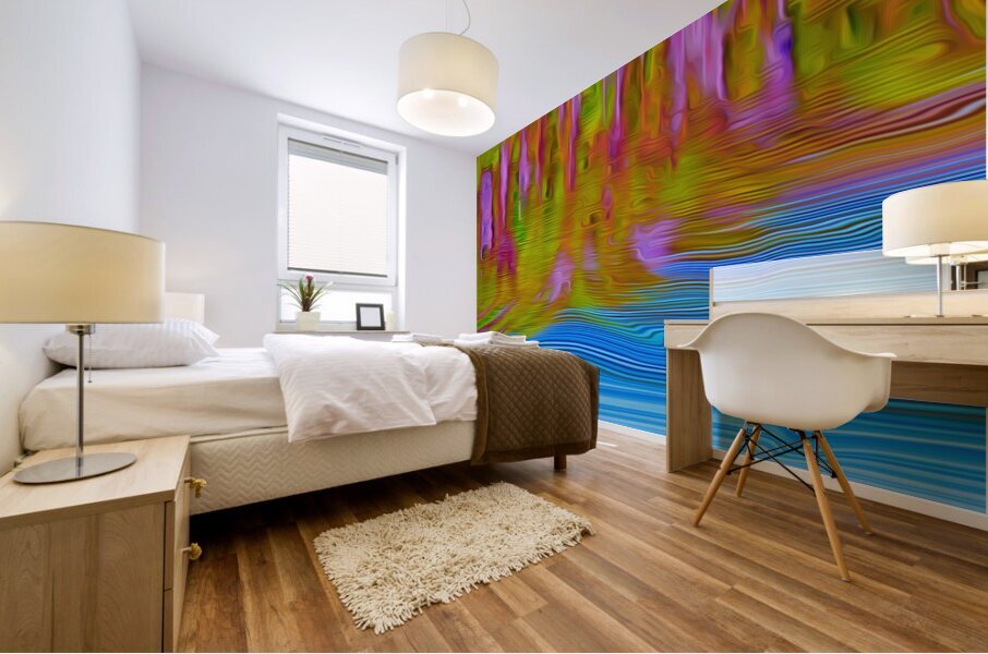 cottonwood lake candy breeze Mural print