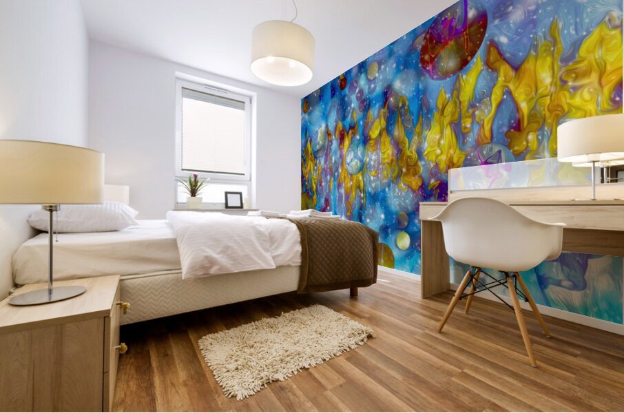 seasonal bubbles waiting to burst Mural print