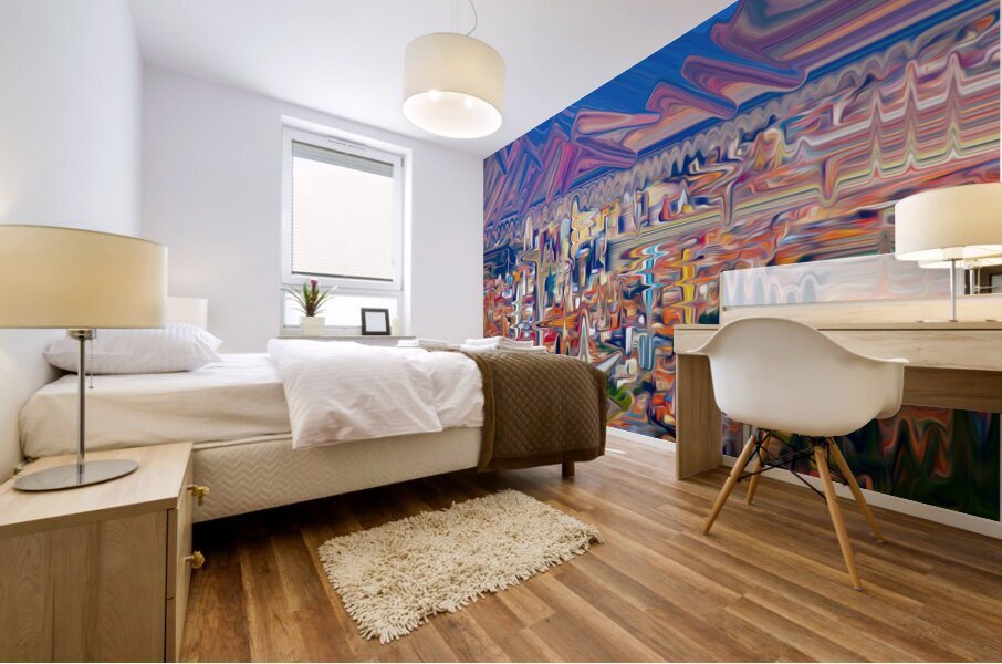 La Paz pazaz Mural print