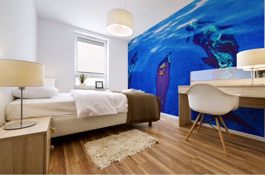 bow pod Mural print