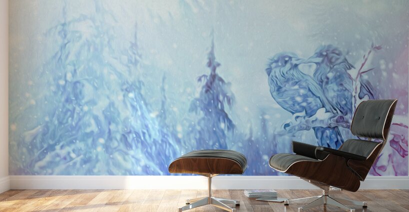 love birds Wall Murals