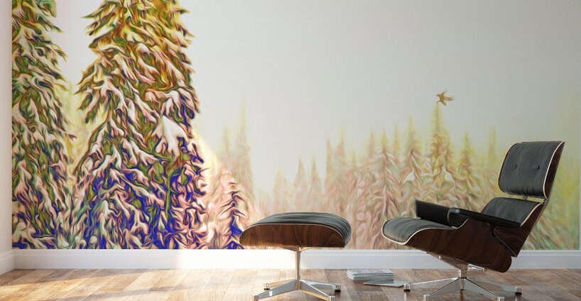 tricksters glow Panoramic Orientation Wall Murals