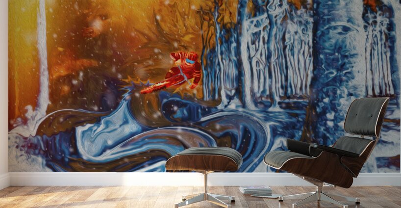 out of the burn and into the berms Wall Murals