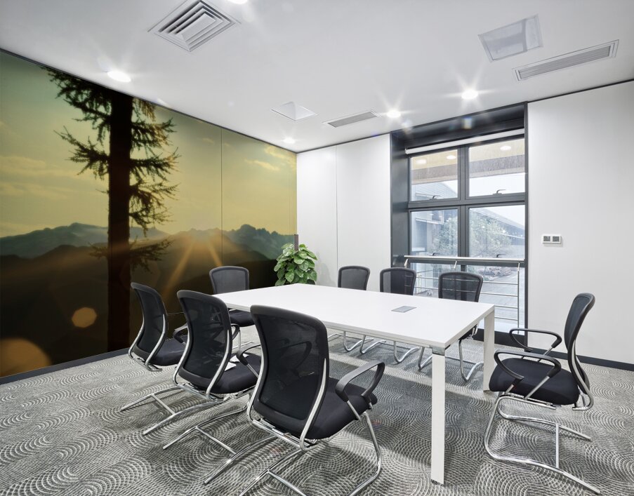 Loki Doki Golden Delight Wall Printing