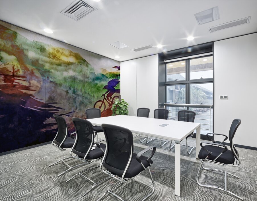 Ravenous Down Shifter Wall Printing