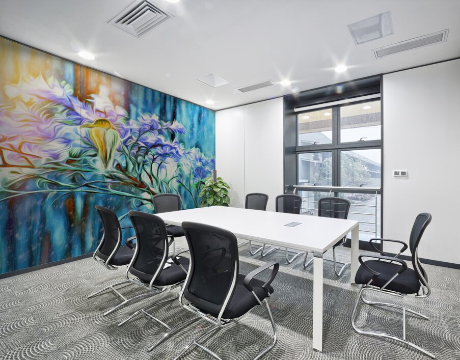 winter moss hawk Wall Printing