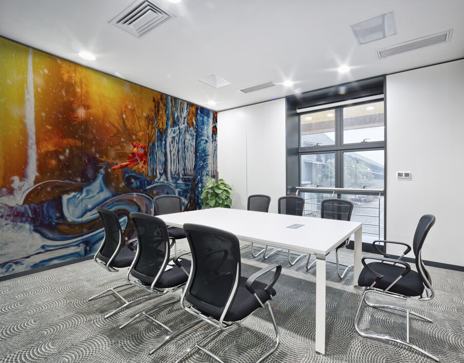 out of the burn and into the berms Wall Printing