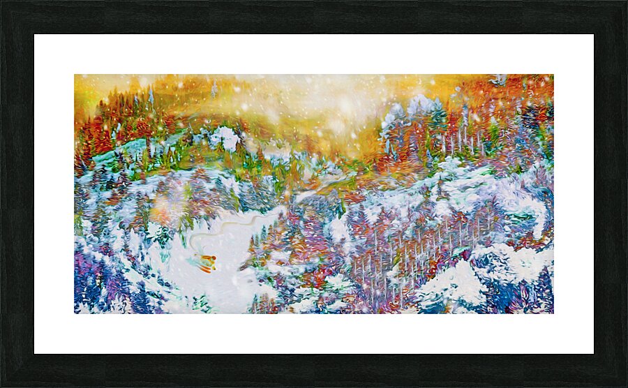 early morning ecstacy  Framed Print Print