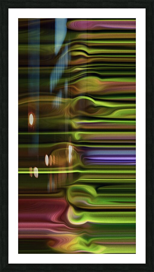moss and not so burly what knots  Framed Print Print