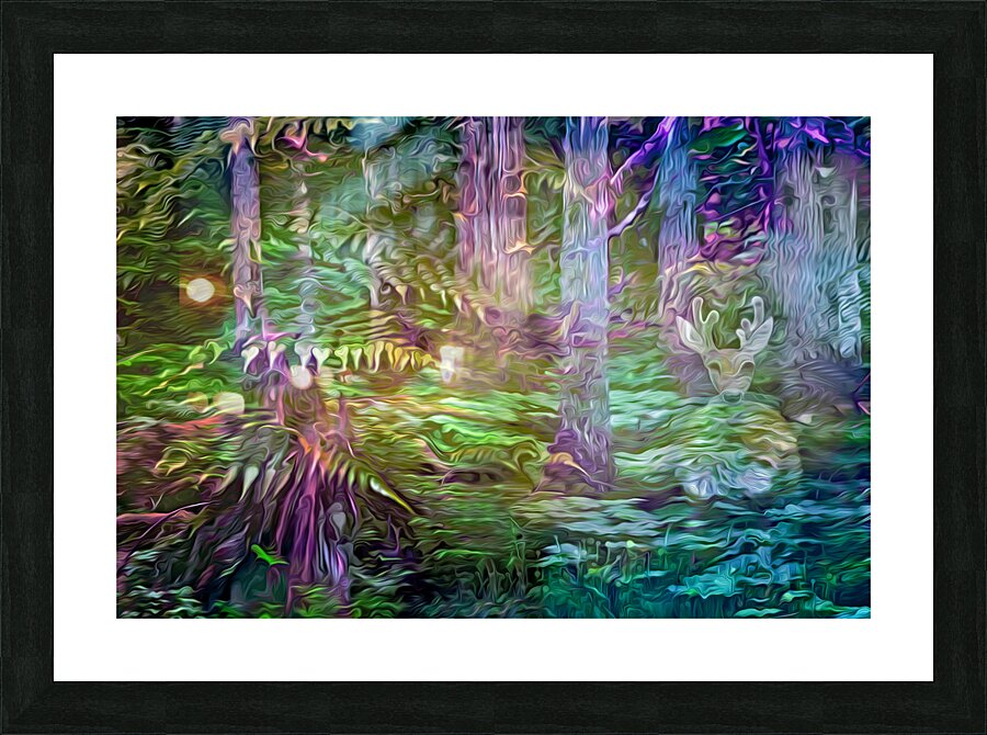 Svelt Velvet Sunrise Picture Frame print