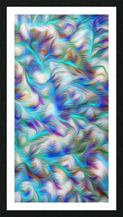 slocan spring break up  Framed Print Print