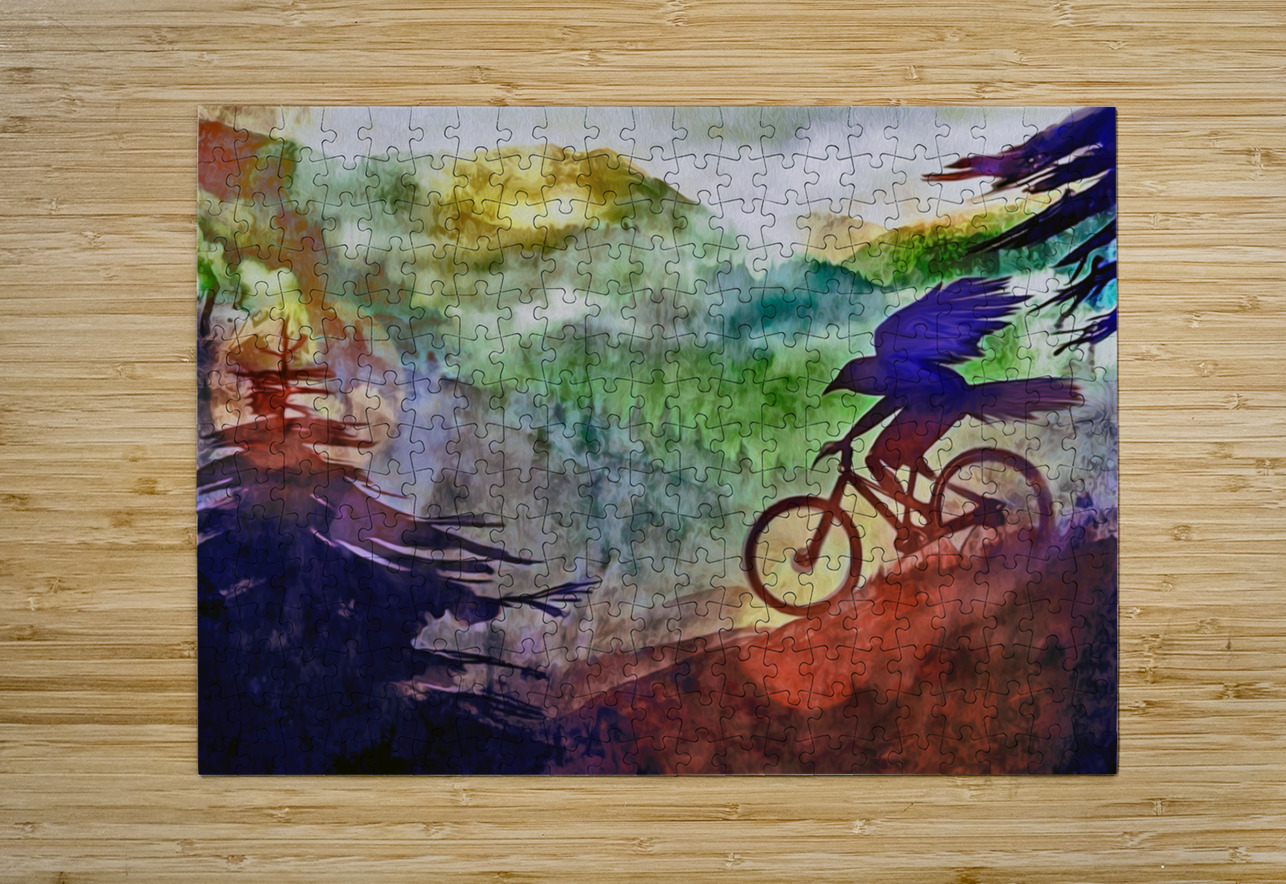 Ravenous Down Shifter shawn morris creative Puzzle printing