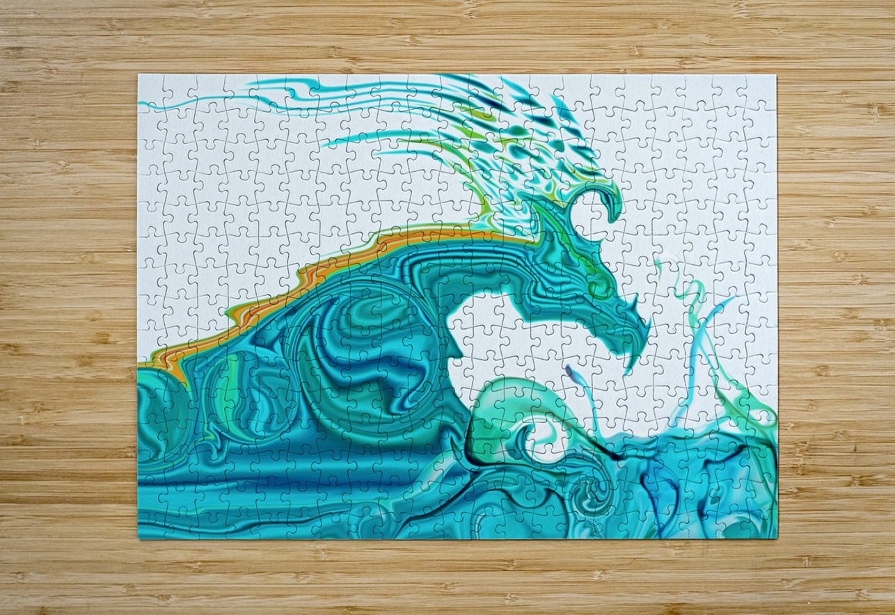 water dragon shawn morris creative Puzzle printing
