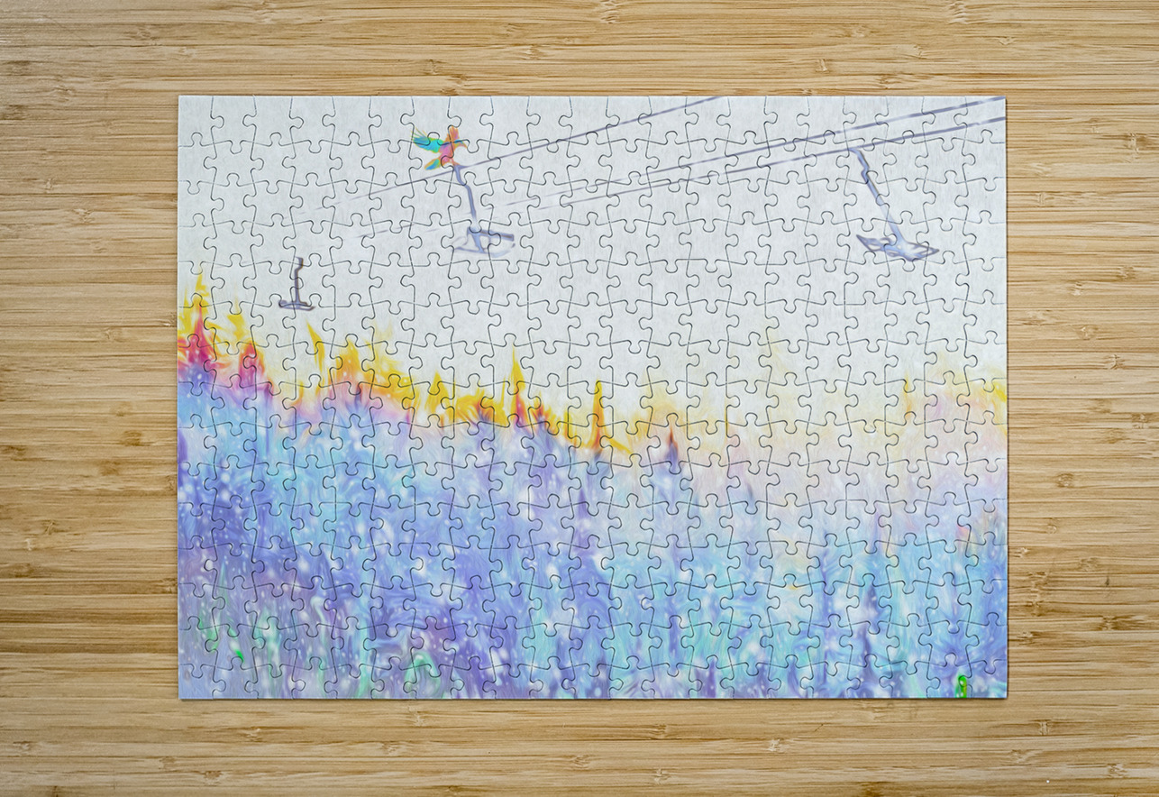 CHAIRWAY TO HEAVEN shawn morris creative Puzzle printing