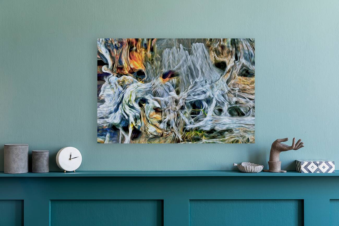 pertrified at low tide Reproduction