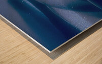 minus 40 midnight moon dust Wood print