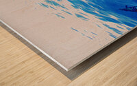 bow pod Wood print